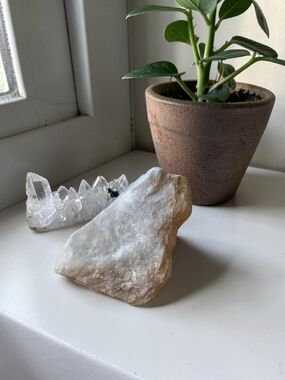 Raw White Quartz Chunk